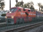 Orange Surfliner F59 Southbound